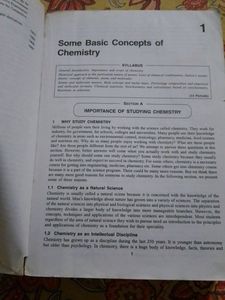 Chemistry Book For Class 11th