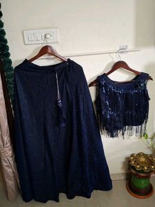 Sparkling Blue Lehenga Choli