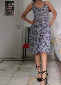 Printed BLUE Sundress