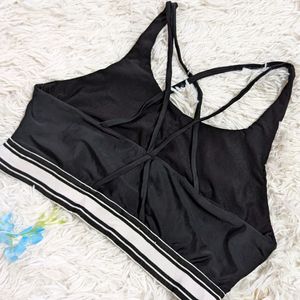 Black Gym Wear Top