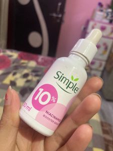 Simple 10% Niacinamide Serum (Almost Full)