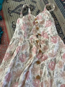 Floral Button-Down Sundress