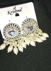 Elegant Pearl Drop Earrings