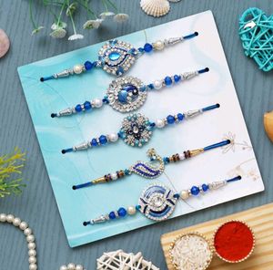 5 Set Rakhi With Roli And Chawal