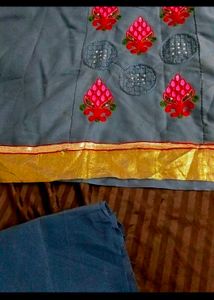 Party Wear Salwar Suit Material