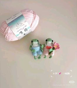 Crochet Frog Couple