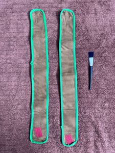 Spa Headbands &amp; Face Applicator Brush Set