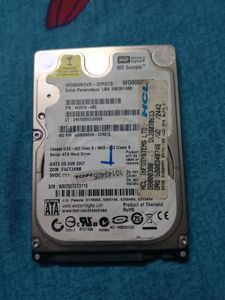 80 GB WD LAPTOP HARDISK 5400 RPM