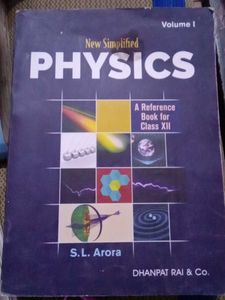 SL Arora Physics Class 12 Vol1