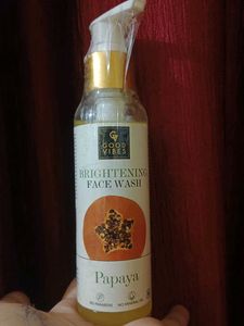 Good Vibes Papaya Brightening Face Wash