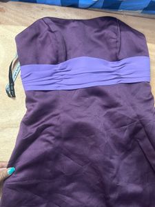 Purple Linen Dress