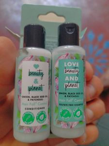 Love Beauty &amp; Planet Conditioner + Shampoo