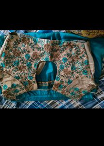 Saree With Designer Blouse