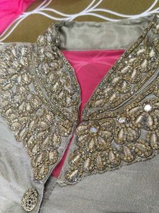 gown with skirt