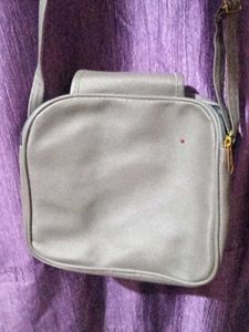 Stylish Gray Crossbody Bag