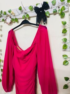 Pink Bodycon Mini Dress
