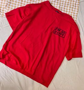 Red Graphic T-Shirt