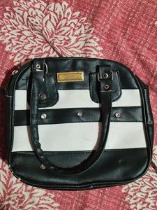 Striped Handbag