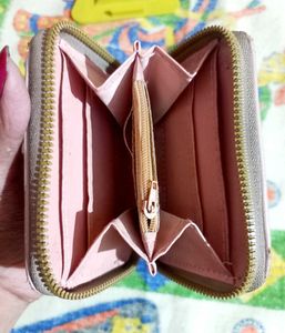 Chic pastel mauve Mini wallet