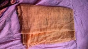 Beautiful Saree With Flowers Design
