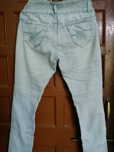 Denim Jeans | Strachable Fabric | Light Blue