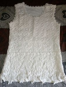 Crochet White Top