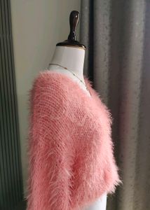 💥Price Drop💥V Neck Fur Oversized Sweater