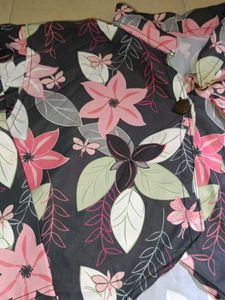 Floral Print Coat