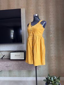 Mustard Staple Summer Dress