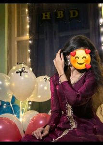 Elegant Maroon Kurta