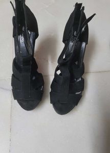 5 Inch Women Black Heel Stilettos