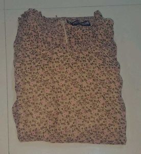 Floral Print Ruffle Dress