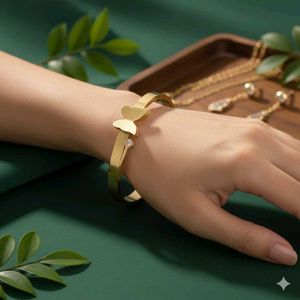 Butterfly Bangle Bracelet