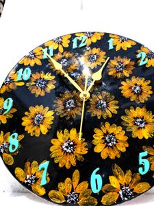 Original Sunflower Wall Clock