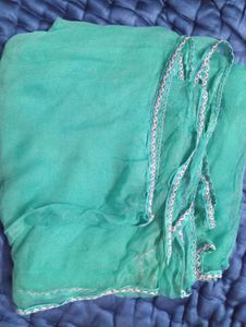 Teal Embroidered Kurta Set