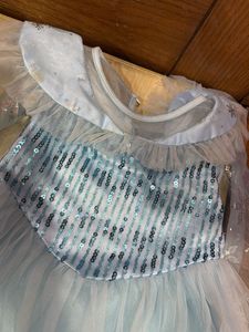 Elsa Frozen ball gown