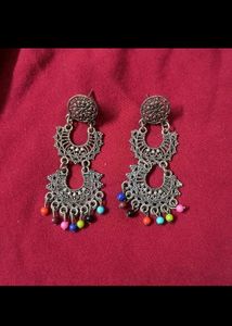 Combo - 4 Oxidised Earrings