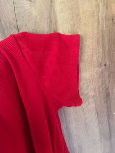 Red Crop Top