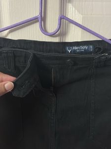 Allen solly Black Skirt(S)