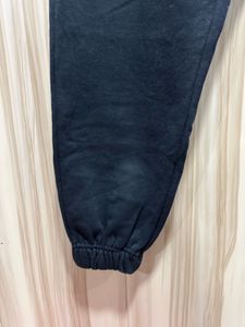 Dior Black Embroidered Front Logo Jogger