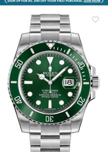 Rolex Submariner 'Hulk'