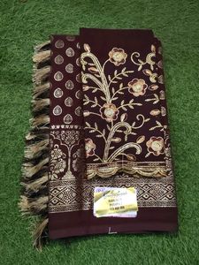 Banarsi Saree With Fix Foil Print