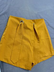 Shein Mustard Skirt - XS