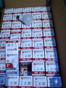 10 Pic WEGA 9W LED Bulbs 2 Year Warranty