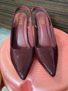 Burgundy Heels