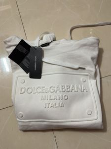 Dolce &amp; Gabbana White Hoodie