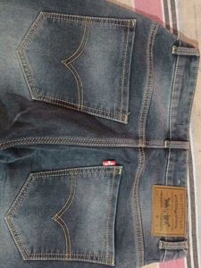 Vintage Wide Leg Denim Jeans