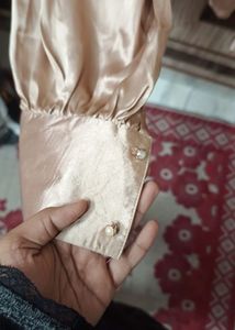 Elegant Tie Neck Blouse