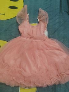 Pink Tulle Party Dress