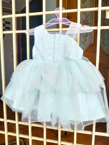 Skyish Barbie Frock..